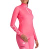 верх женского костюма Sportful Doro Apex Race Jersey 2024 малиново-розовый